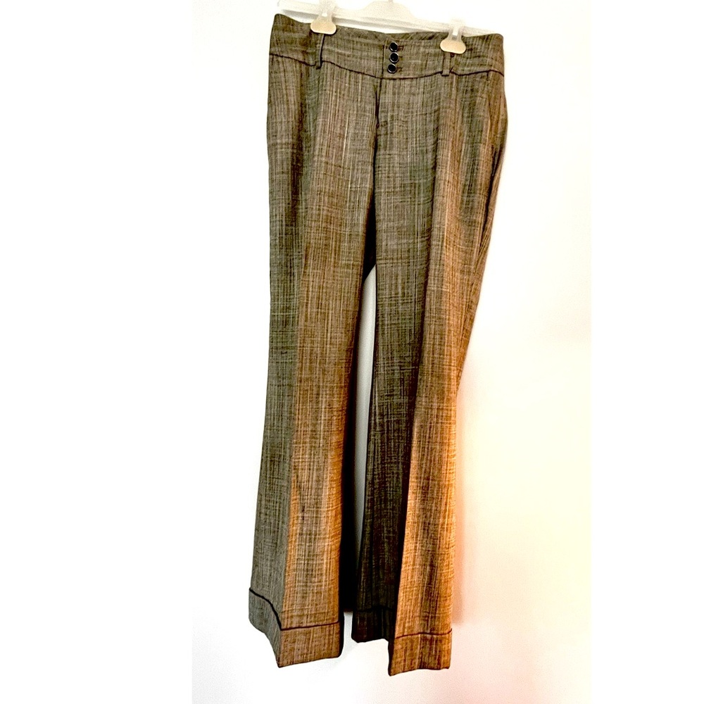 BANANA REPUBLIC LIGHT GREY MARTIN FIT TROUSERS